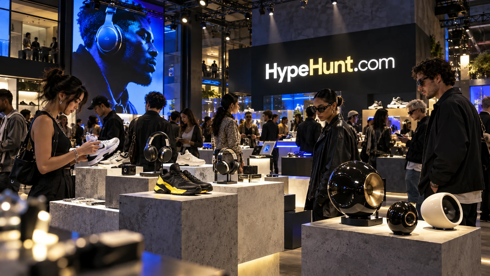 A contemporary product discovery gathering